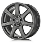 MSW 77 16x7 ET38 5x114.3 MATT DARK GREY