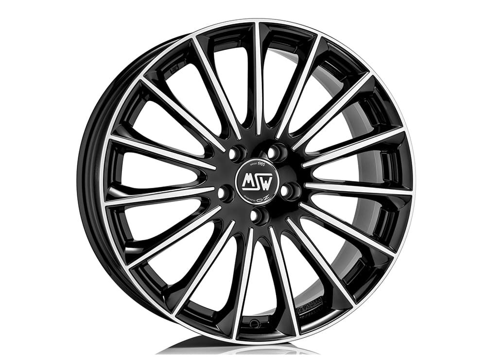 threesixty_03_ba651871-eb57-41a2-8928-d4886f0cea27.jpg MSW 30 19x8 ET43 5x112 GLOSS BLACK FULL POLISHED - Image 1