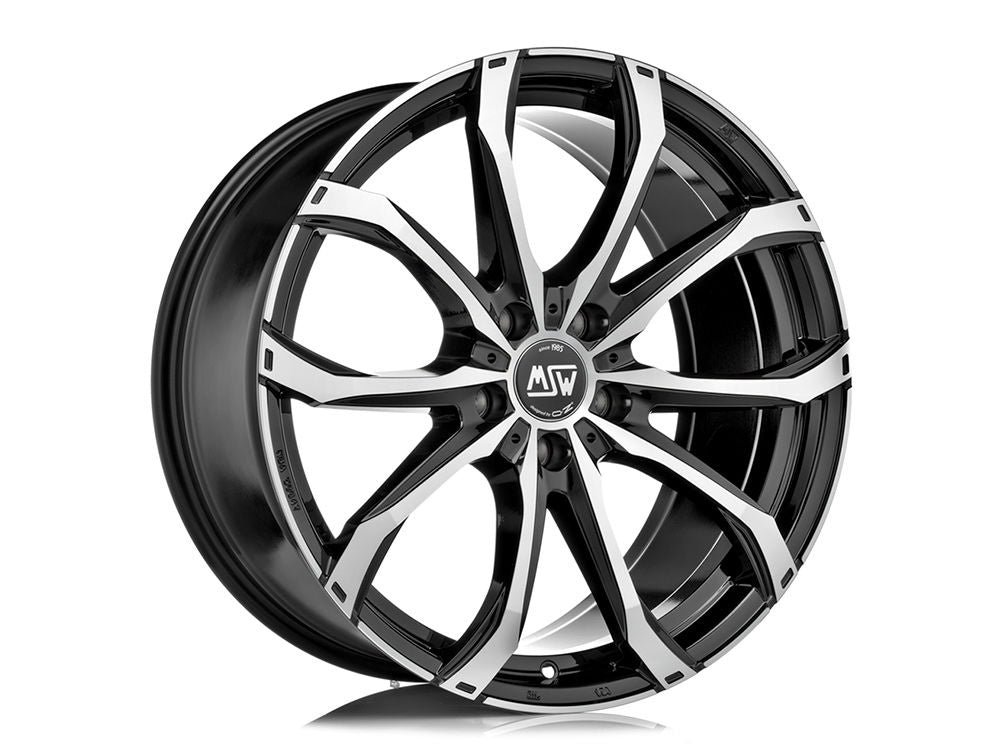 threesixty_03_bab01a65-95a6-41c3-b4dc-3497b4369e6a.jpg MSW 48 17x7.5 ET45 5x112 GLOSS BLACK FULL POLISHED - Image 1