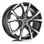 MSW CROSS OVER 16x7 ET45 5x114.3 GLOSS BLACK FULL POLISHED