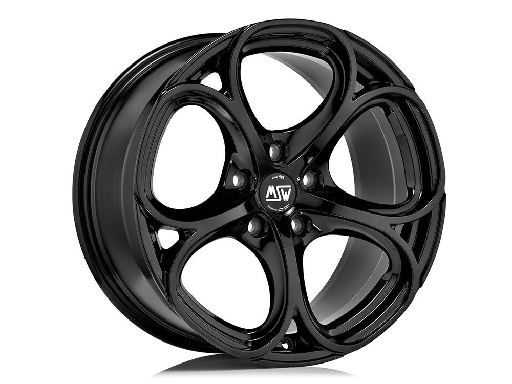threesixty_03_d95ec8ae-d285-4620-99c6-28edcabac300.jpg MSW 82 18x8 ET35 5x110 GLOSS BLACK - Image 1