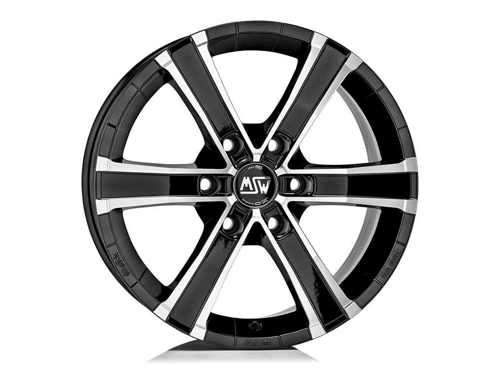 threesixty_03_ea611da7-5d26-486a-bafd-4b57634fc139.jpg MSW SAHARA 6 MSW 17x8 ET25 6x139.7 GLOSS BLACK FULL POLISHED - Image 1