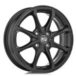 MSW X4 16x7 ET42 4x100 MATT BLACK