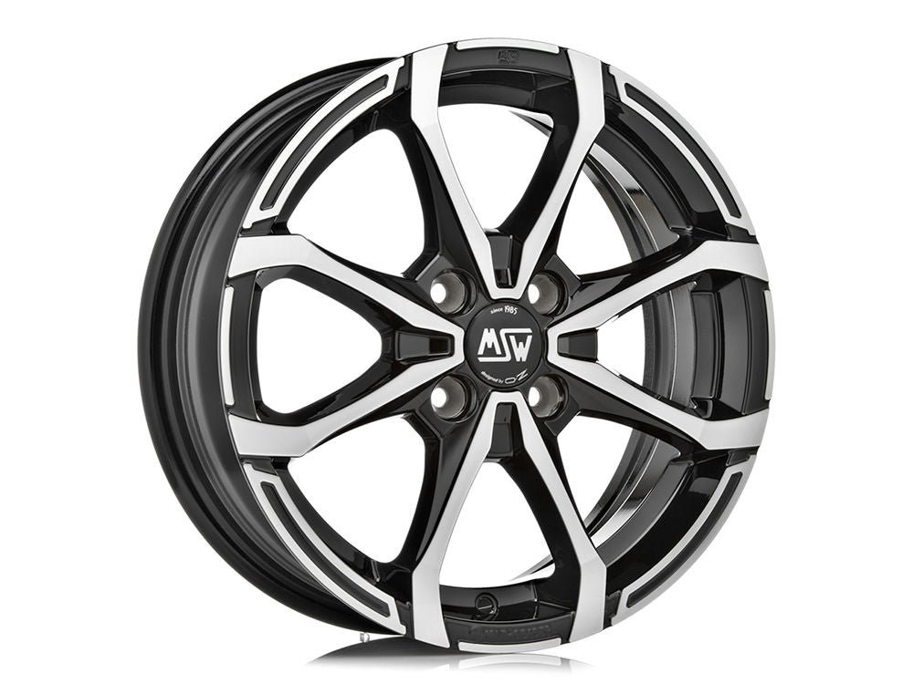 threesixty_03_fa5216ac-dc8b-4658-bda3-1b61cc4b7d91.jpg MSW X4 16x7 ET37 4x108 GLOSS BLACK FULL POLISHED - Image 1