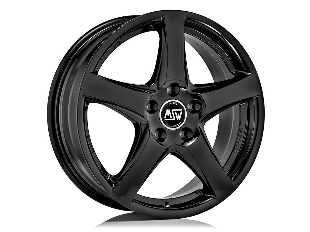threesixty_03_ff9eab20-4aba-4d4c-8656-2d63f0462d08.jpg MSW 78 17x6.5 ET49 5x112 GLOSS BLACK - Image 1