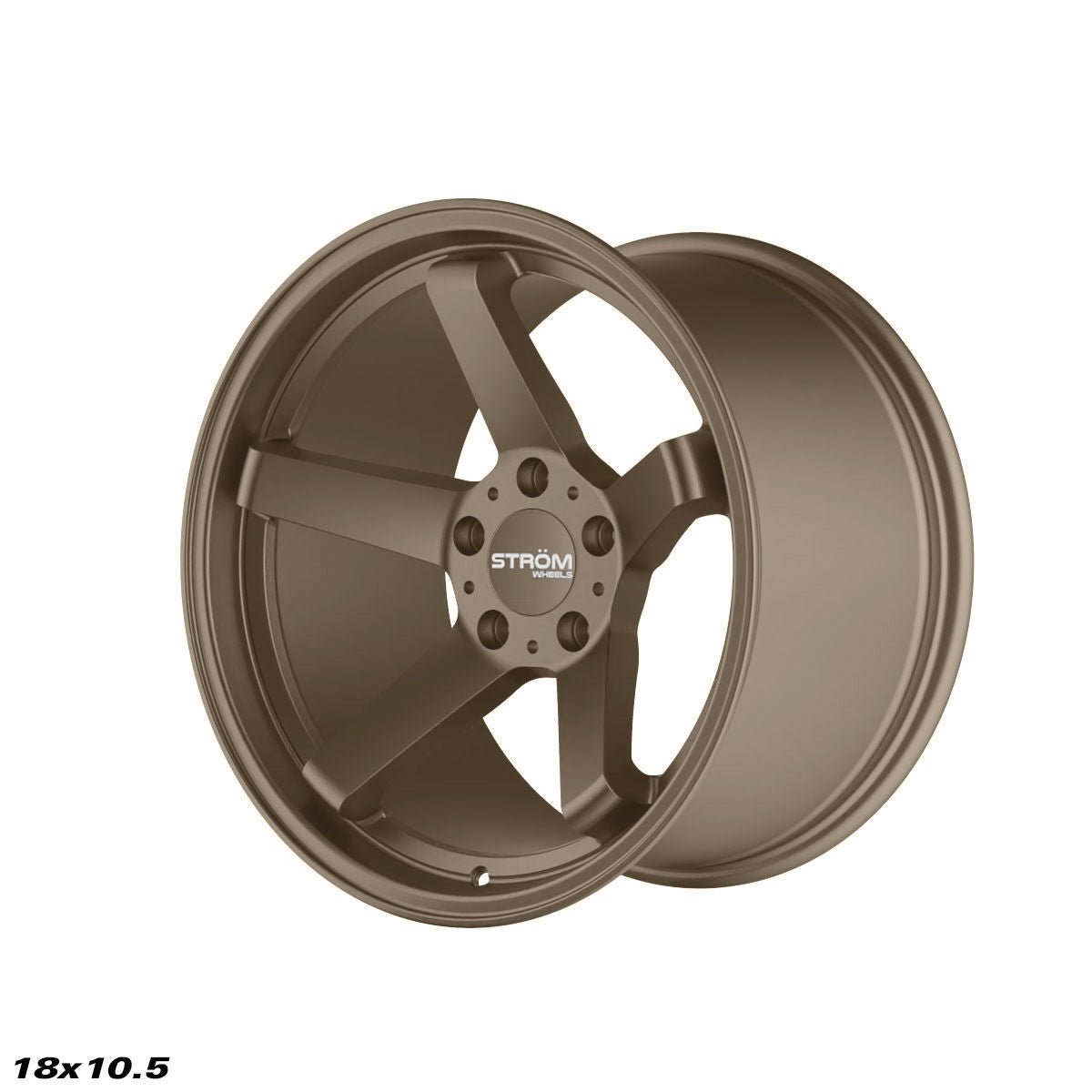 1810-satin-bronze-1.jpg STROM DS-35 18x10.5 ET10 5x114.3 Satin Bronze - Image 1