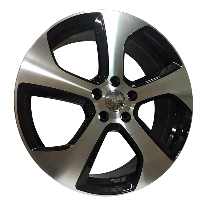 Austin.png VAG5 19x8.5 ET45 5x112 Gloss Black Machined - Image 1