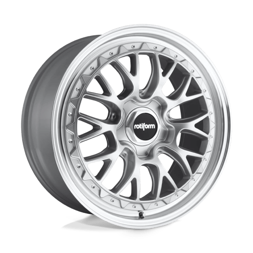 LSR-R155-19x8-5-SILVER-DIAMOND-CUT-LIP-A1-png_55f98914-3bb1-43a2-b323-a91c39a1e2b8.png Rotiform LSR 19x10 ET35 5x112 GLOSS SILVER MACHINED - Image 1