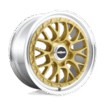 Rotiform LSR 19x8.5 ET35 5x112 MATTE GOLD MACHINED