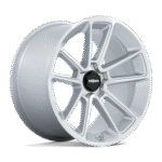 Rotiform BTL 22x10 ET25 5x130 GLOSS SILVER W/ MACHINED FACE