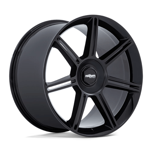 ROTIFORM-FORGED-FRA-22X12-5LUG-ET60-GLOSS-BLACK-W-MATTE-BLACK-SPOKES-A1-png.png Rotiform FRA 22x10 ET56 5x130 GLOSS BLACK W/ M-BLACK SPOKES - Image 1