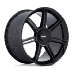 Rotiform FRA 22x12 ET60 5x130 GLOSS BLACK W/ M-BLACK SPOKES