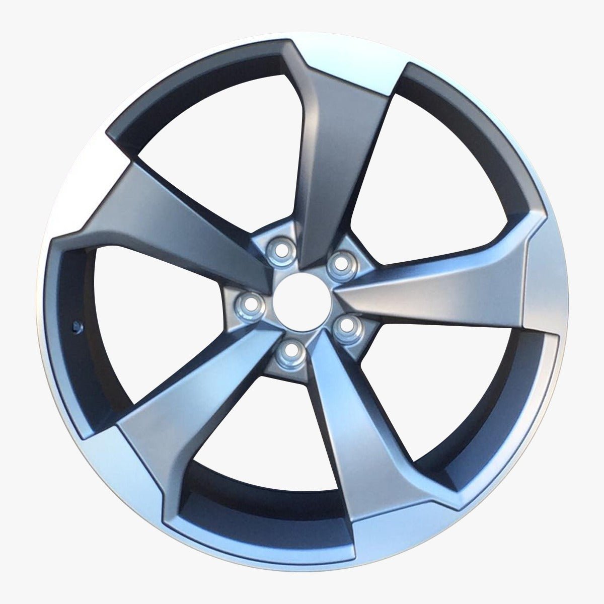 RS3-TTRS-VAG-33.jpg VAG33 WT 19x8.5 ET35 5x112 Gun Metal Machined - Image 1