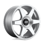 Rotiform SIX 18x8.5 ET45 5x100/112 GLOSS SILVER