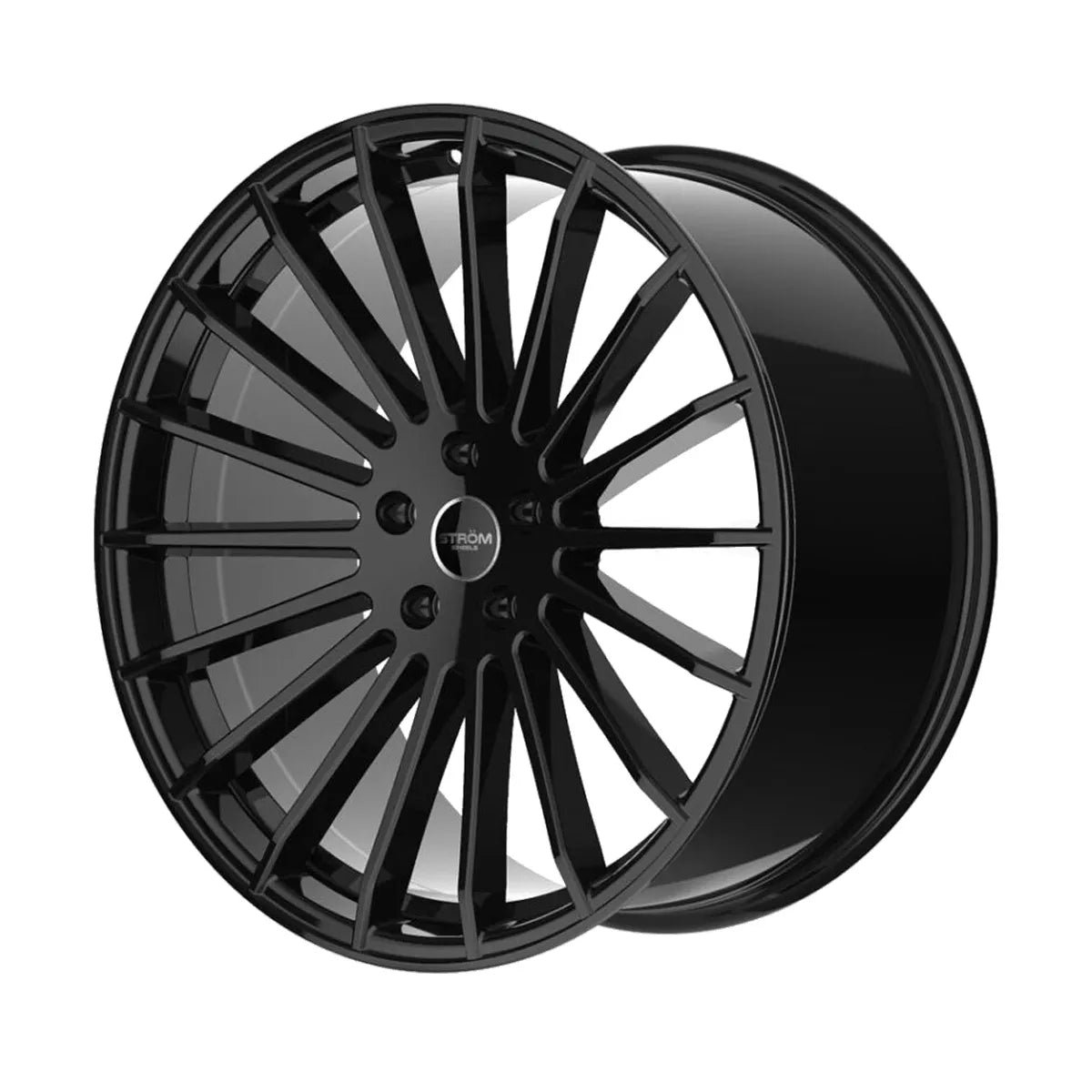 STROM-STR4.jpg STROM STR4 23x10.5 ET25 5x112 Gloss Black - Image 1