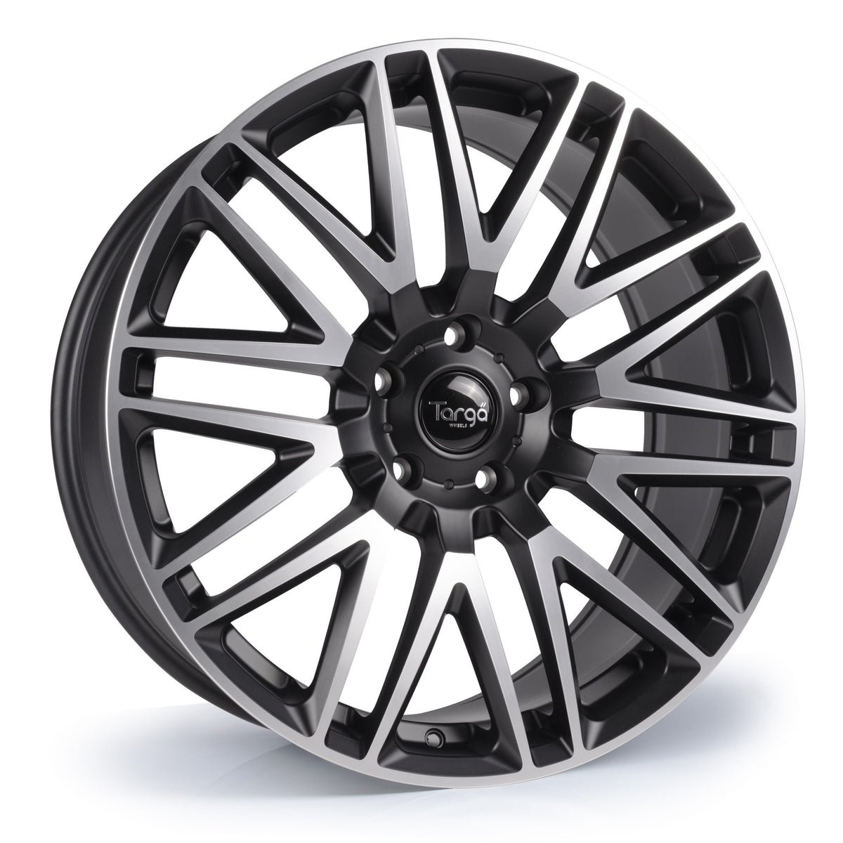 Targa-TG7-scaled-1.jpg Targa TG7 22x9.5 ET42 5x108 Matt Black / Machine Face - Image 1