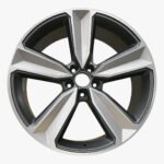 VAG22 20x9 ET25 5x112 Gun Metal Silver Spokes