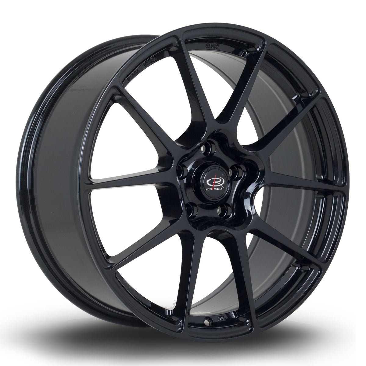 ar10198.5black_74cab937-a728-428c-8fc7-0a796440fc5c.jpg Rota AR10 19x8.5 ET45 5x112 Black - Image 1