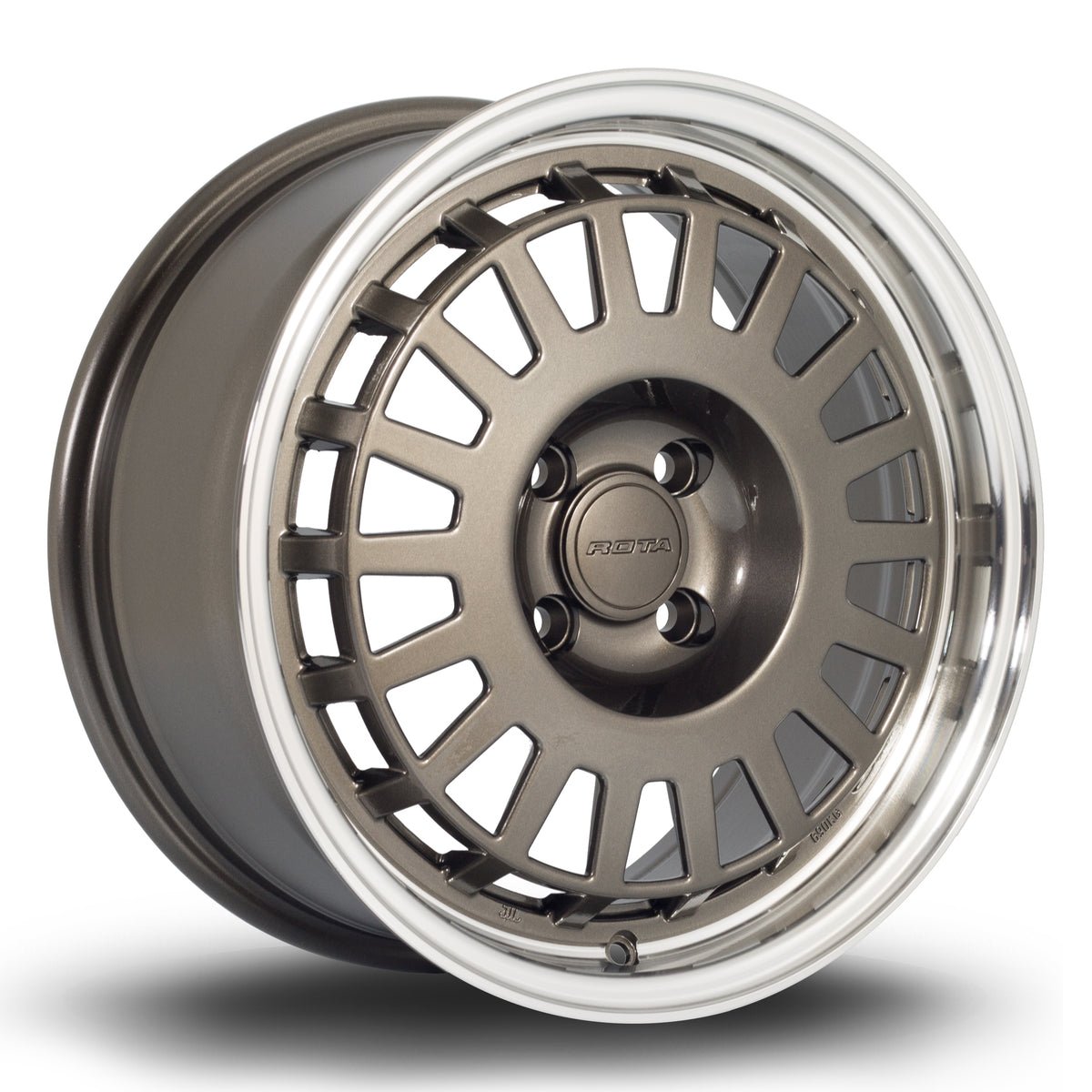 eg6167rlgunmetal.jpg Rota EG6 16x7 ET35 4x100 RLGunmetal - Image 1