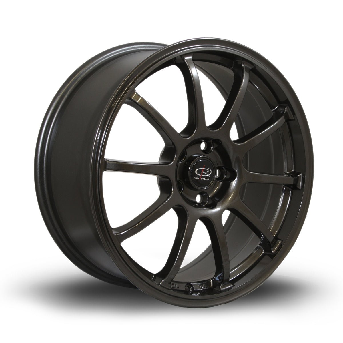 force178gunmetal.jpg Rota Force 17x8 ET35 5x120 Gunmetal - Image 1