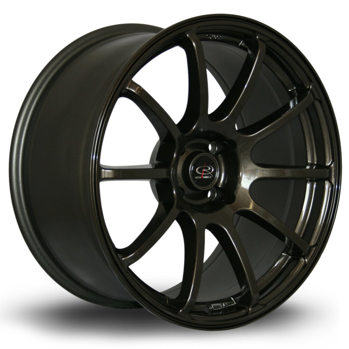 force189gunmetal.jpg Rota Force 18x9 ET35 5x100 Gunmetal - Image 1