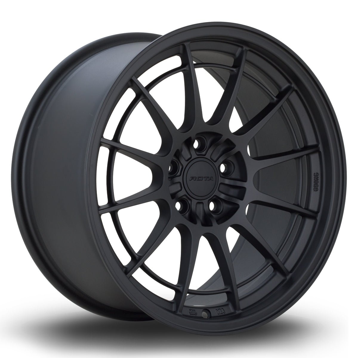 gkr189.5fblack2_cabce38f-3f5e-4c1e-83de-eeffc3515477.jpg Rota GKR 18x9.5 ET25 5x120 FBlack2 - Image 1