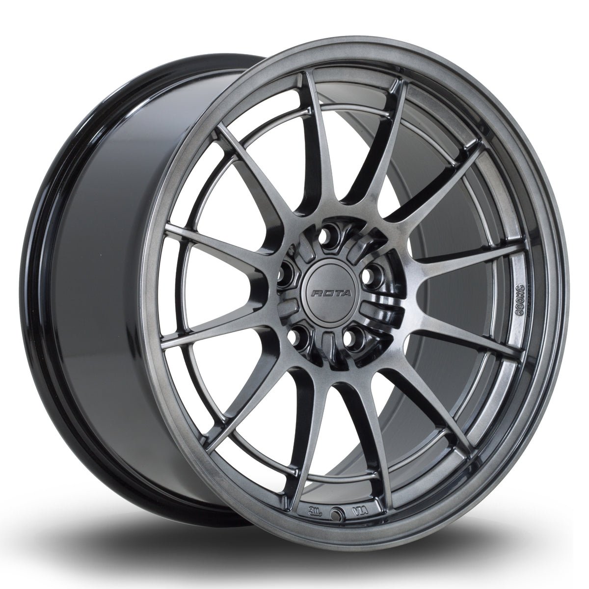 gkr189.5hblack_de657a34-e5ca-4b81-a219-dc320f158cc9.jpg Rota GKR 18x9.5 ET40 5x112 HBlack - Image 1