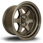 Rota Grid-V 15x9 ET0 4x100 Bronze