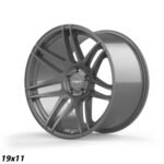 STROM STR3 F14 19x11 ET22 5x120 Gun Metal