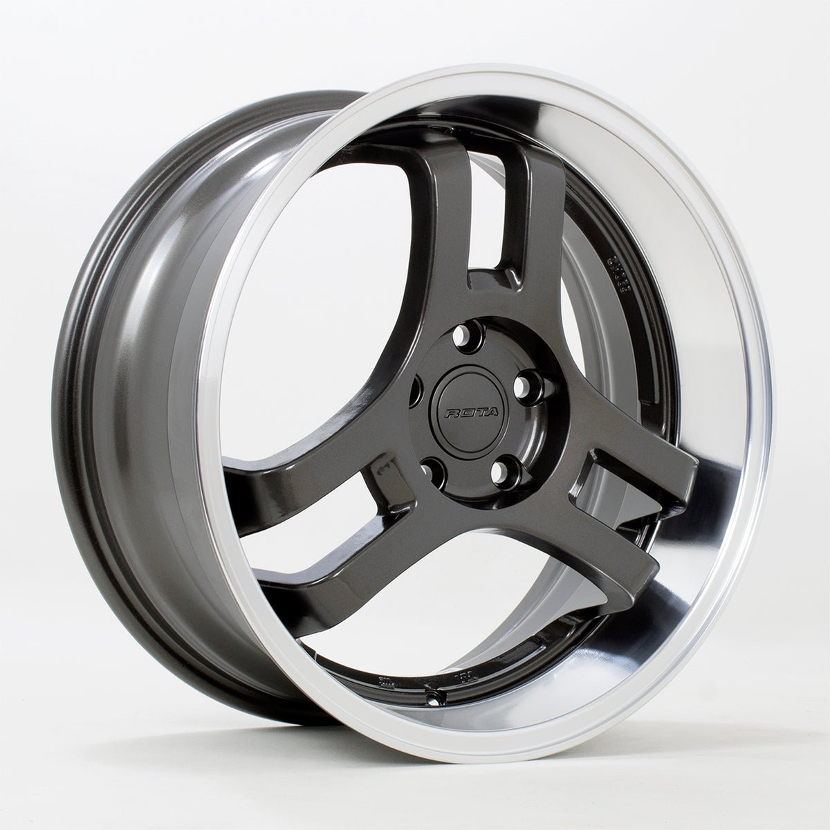 hm3188rlgunmetal.jpg Rota HM3 18x8 ET45 5x112 RLGunmetal - Image 1