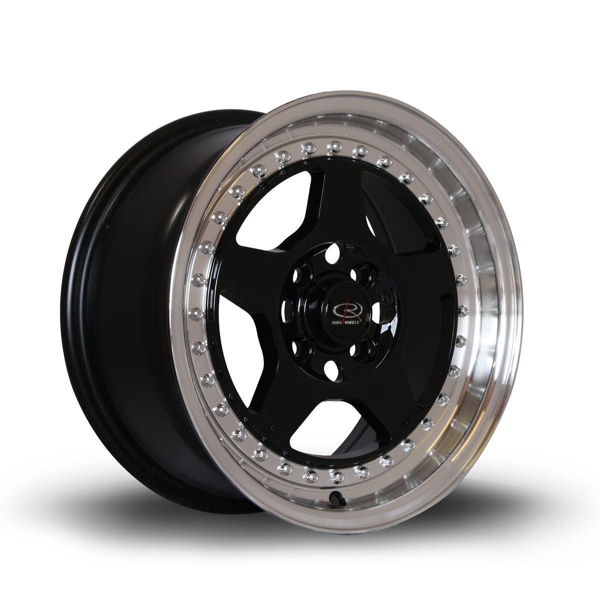kyusha157rlblack.jpg Rota Kyusha 15x7 ET38 4x100 RLBlack - Image 1