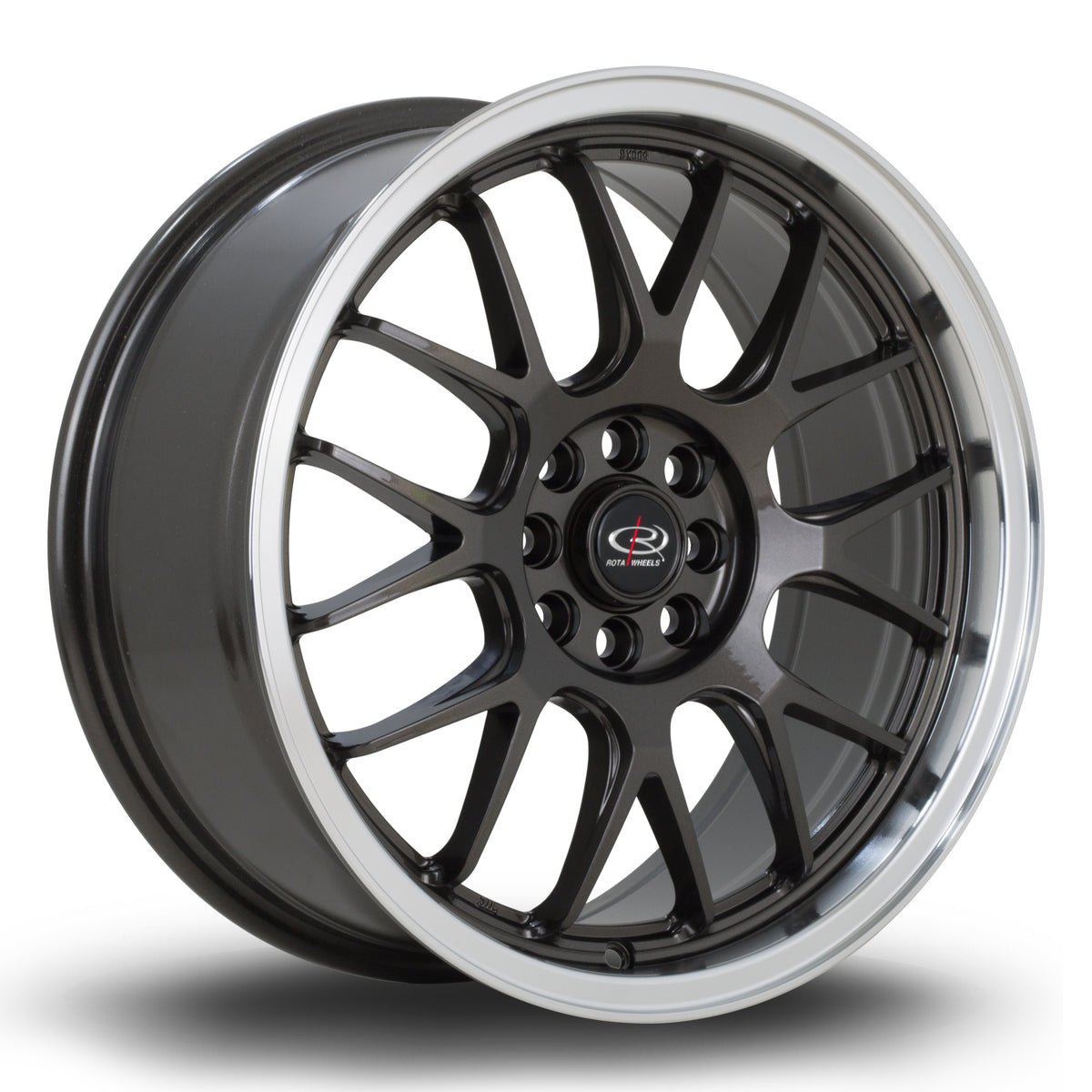 mxr177.5rlgunmetal.jpg Rota MXR 17x7.5 ET40 4x108, 4x100 RLGunmetal - Image 1
