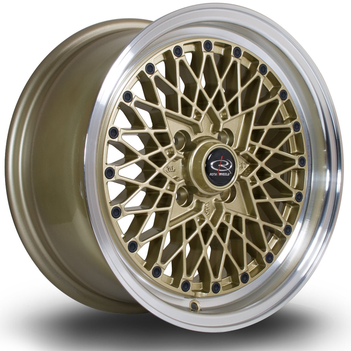 osmesh157rlgold.jpg Rota OSMesh 15x7 ET30 4x100 RLGold - Image 1