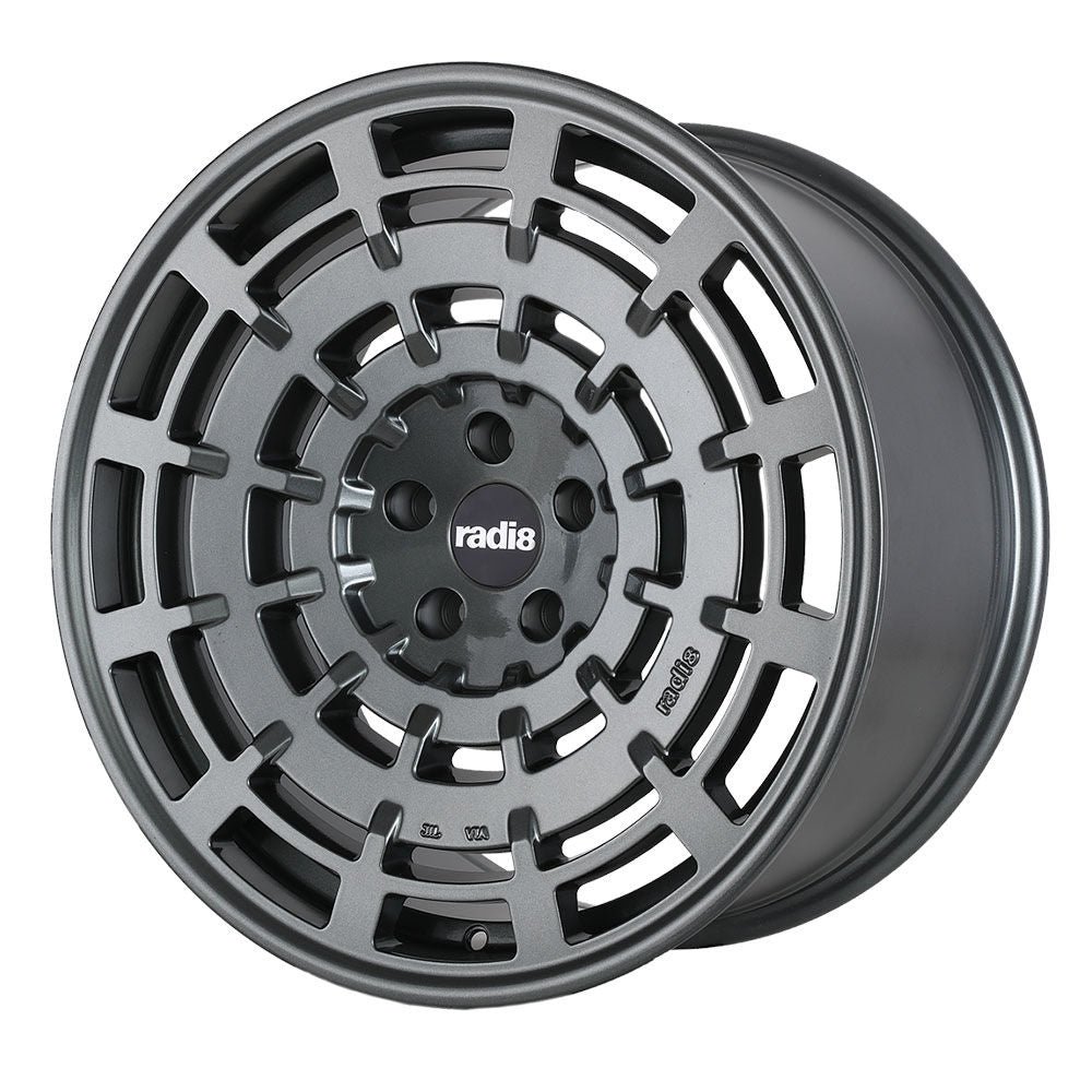 r8sd11-gunmetal-2_6d86c3a2-3168-4fe8-83f0-a5d9a3932990.jpg Radi8 r8sd11 19x8.5 ET45 5x112 Gun Metal - Image 1