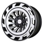 Radi8 r8t12 18x9.5 ET35 5x100 Gloss Black Machined Face