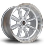 Rota RBX 17x9.5 ET-19 4x114 RLSilver
