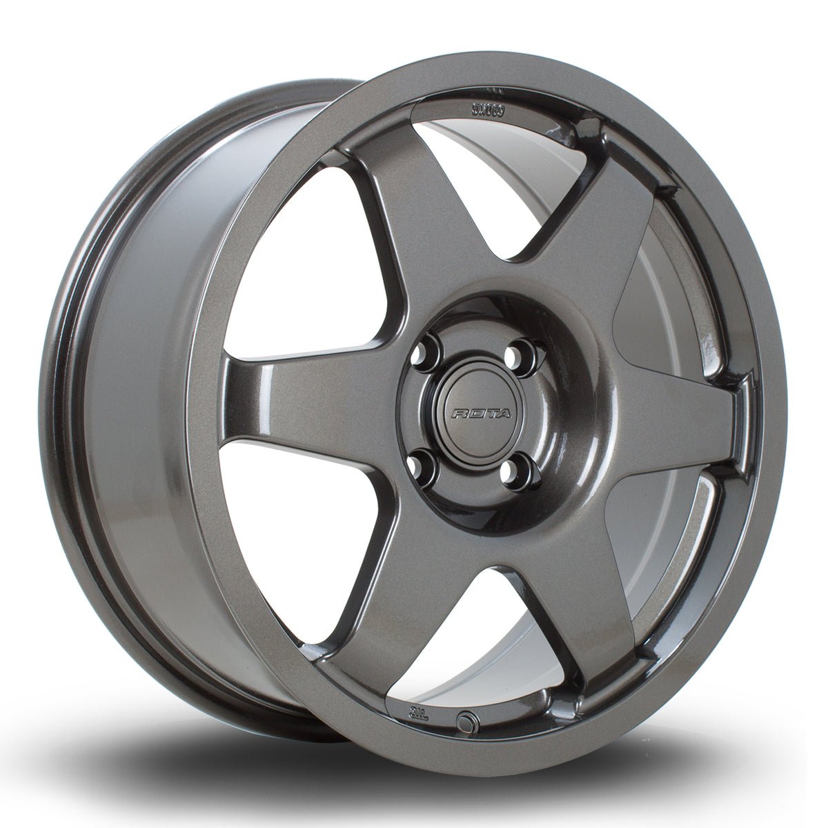 sprint177.5gunmetal_1.jpg Rota Sprint 17x7.5 ET45 5x114.3 Gunmetal - Image 1