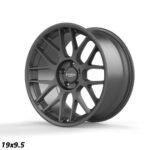 STROM STR2 RC 19x9.5 ET40 5x120 Gun Metal