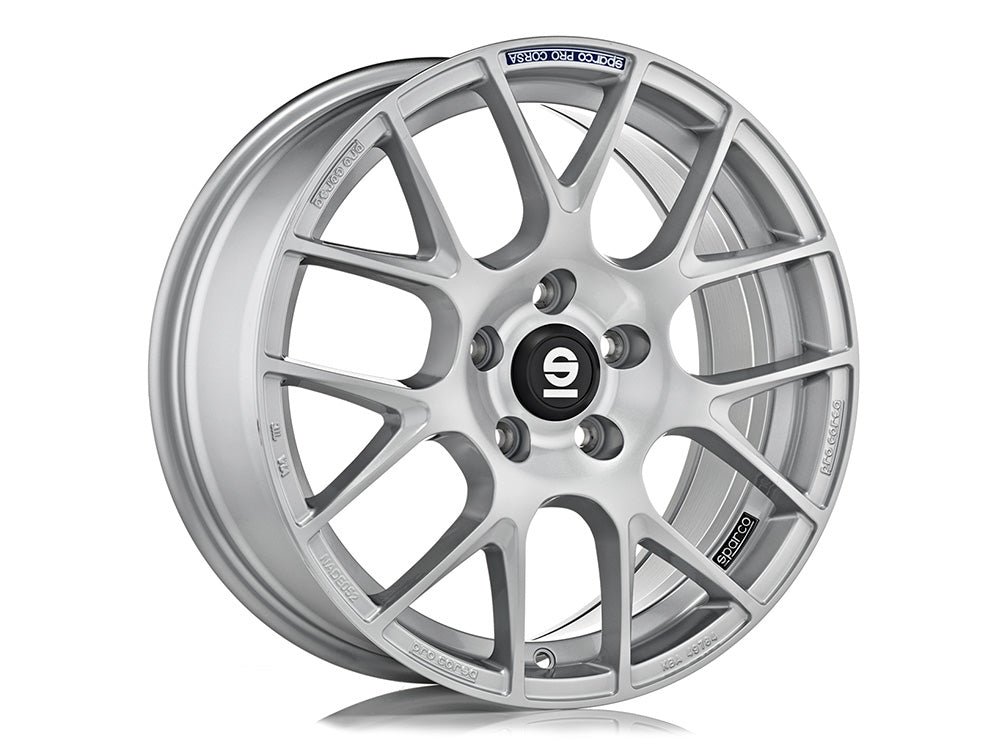 threesixty_03_86ee8596-6b9f-441f-b4e0-c99a622bc772.jpg Sparco PRO CORSA 17x7.5 ET32 5x120 FULL SILVER - Image 1
