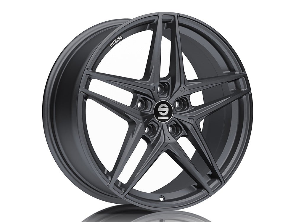 threesixty_03_c6ef59e3-39f4-48b5-a29c-8b9b5c54a25e.jpg Sparco RECORD 19x8.5 ET50 5x114.3 MATT GRAPHITE - Image 1