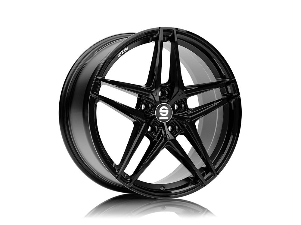 threesixty_03_d78868fc-993f-4a96-adfa-d3f729e92315.jpg Sparco RECORD 19x8.5 ET50 5x114.3 GLOSS BLACK - Image 1