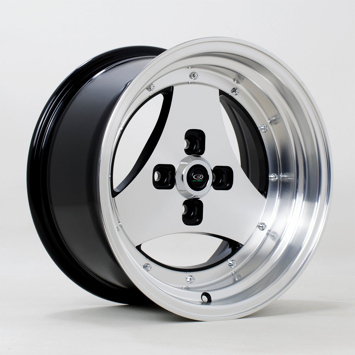 triad158rfblack.jpg Rota Triad 15x8 ET0 4x100 RFBlack - Image 1