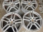 19" GENUINE PORSCHE CAYENNE TURBO ALLOY WHEELS - 8.5 X 19"