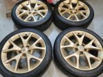 18" GENUINE VAUXHALL VXR ALLOY WHEELS / TYRES  - 5 X 110 FITMENT