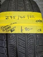275 / 45 / 22  CONTINENTAL CROSS CONTACT RX TYRE