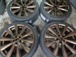 18" GENUINE ALLESSIO  ALLOY WHEELS / NEW TYRES   - 5 X 100 FITMENT   - VOLKSWAGEN / AUDI ETC