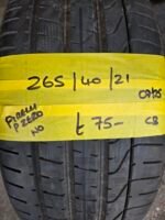 265 / 40 / 21  PIRELLI P ZERO TYRE