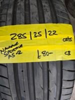 285 / 35 / 22 NANKANG  SPORTIVE AS-2 TYRE - FITTING AVAILABLE