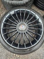 19″ BMW ALPINA STYLE CONCAVE ALLOY WHEELS / TYRES - BMW 5 / 6 / 7 SERIES FITMENT - Image 4