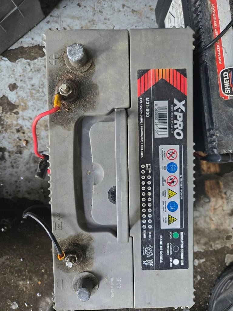 LEISURE BATTERIES - FIVE AVAILABLE - £40 EACH